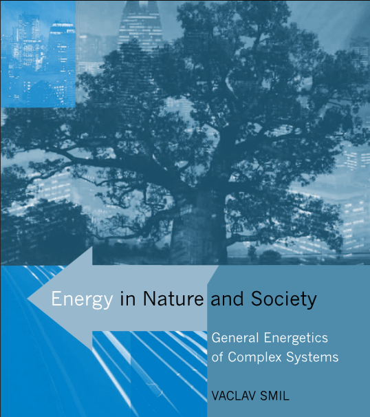 Book cover of Energy in Nature and Society: General Energetics of Complex Systems by Vaclav Smil Book cover of Energy in Nature and Society: General Energetics of Complex Systems by Vaclav Smil
